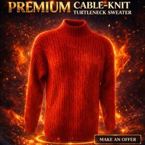 Woods Gray Rose Red Ramie Cotton Sweater Womens Medium Soft Knit Pullover